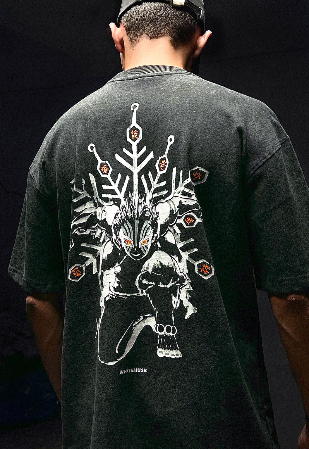 Akaza - Demon Slayer - Oversized Tshirt - Image 3