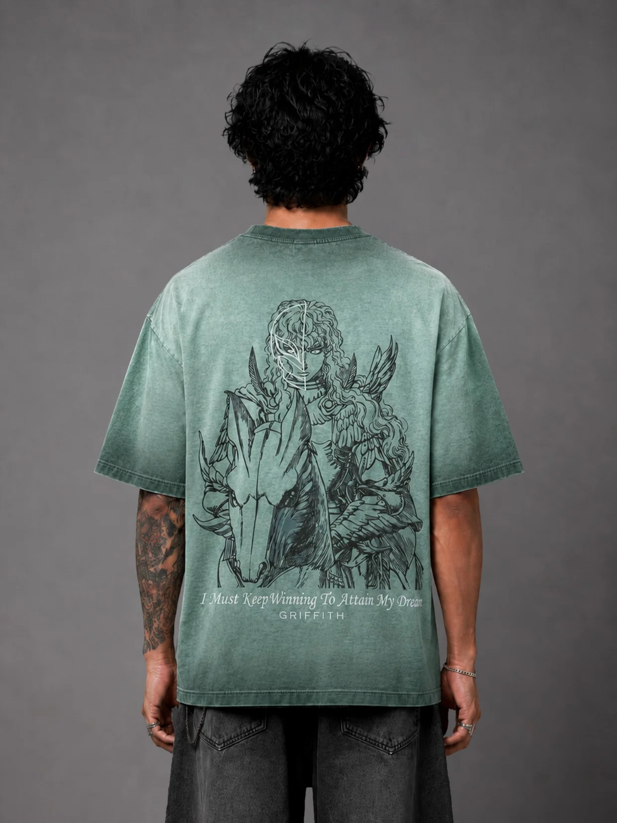 Griffith - Berserk - Oversized T-shirt - Image 3