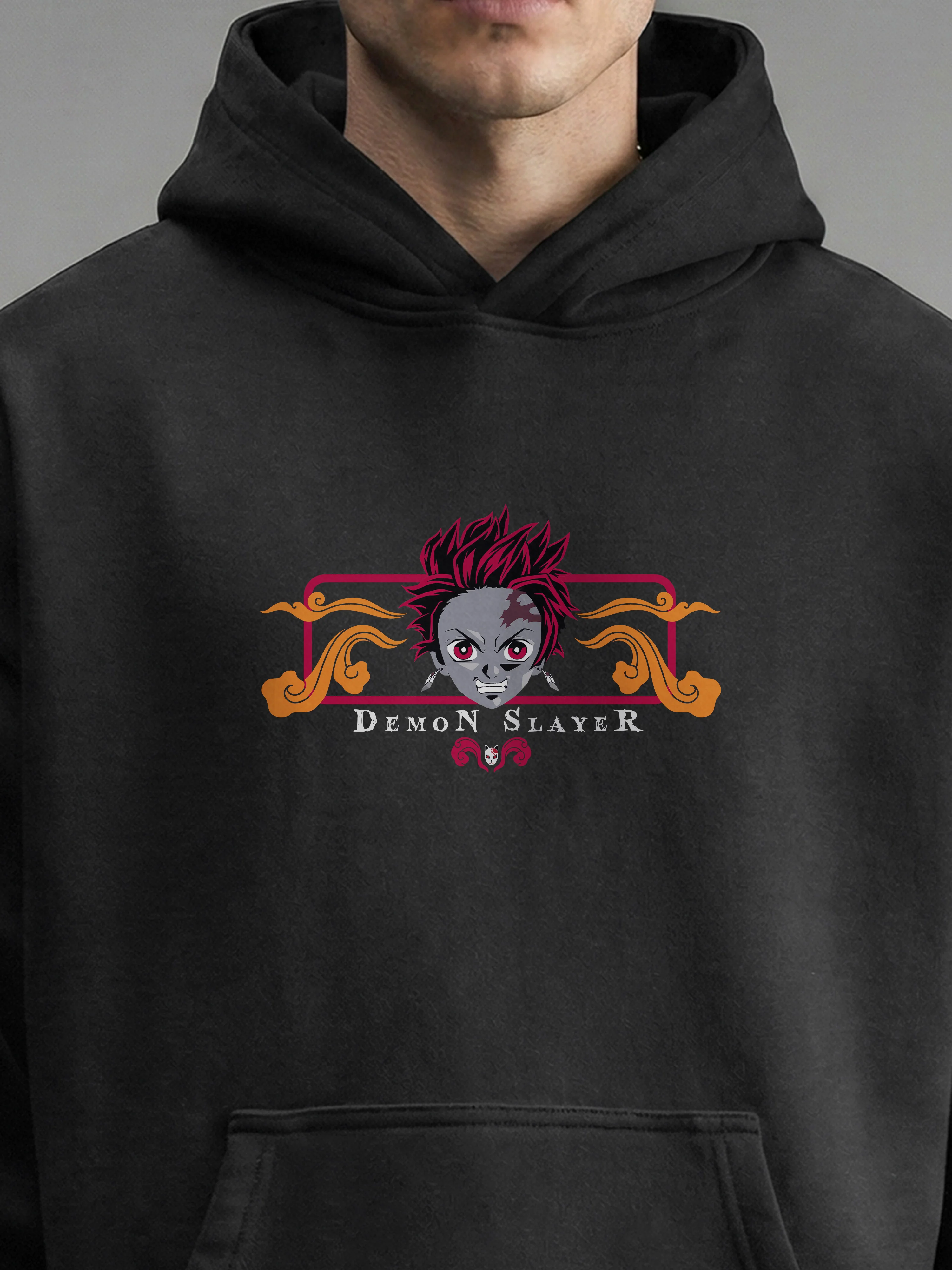 Tanjiro Kamado - Demon Slayer - Hoodies - Image 4